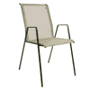 Schaffner Fauteuil en tissu Lucerne avec accoudoirs, disponible en plusieurs versions