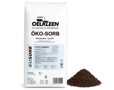 Ölbindemittel aus Torf, hydrophob, in 2 Ausführungen