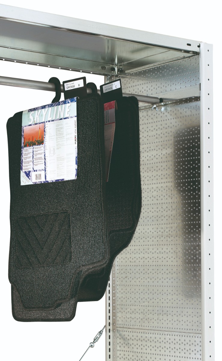 Schulte Hängevorrichtung-Sets zum Einbau in MULTIplus Stecksystemregale
