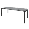 Schaffner Table de jardin LUZERN en fibre de verre extensible, L x L 2200/2800 x 1000 mm, disponible en 3 versions