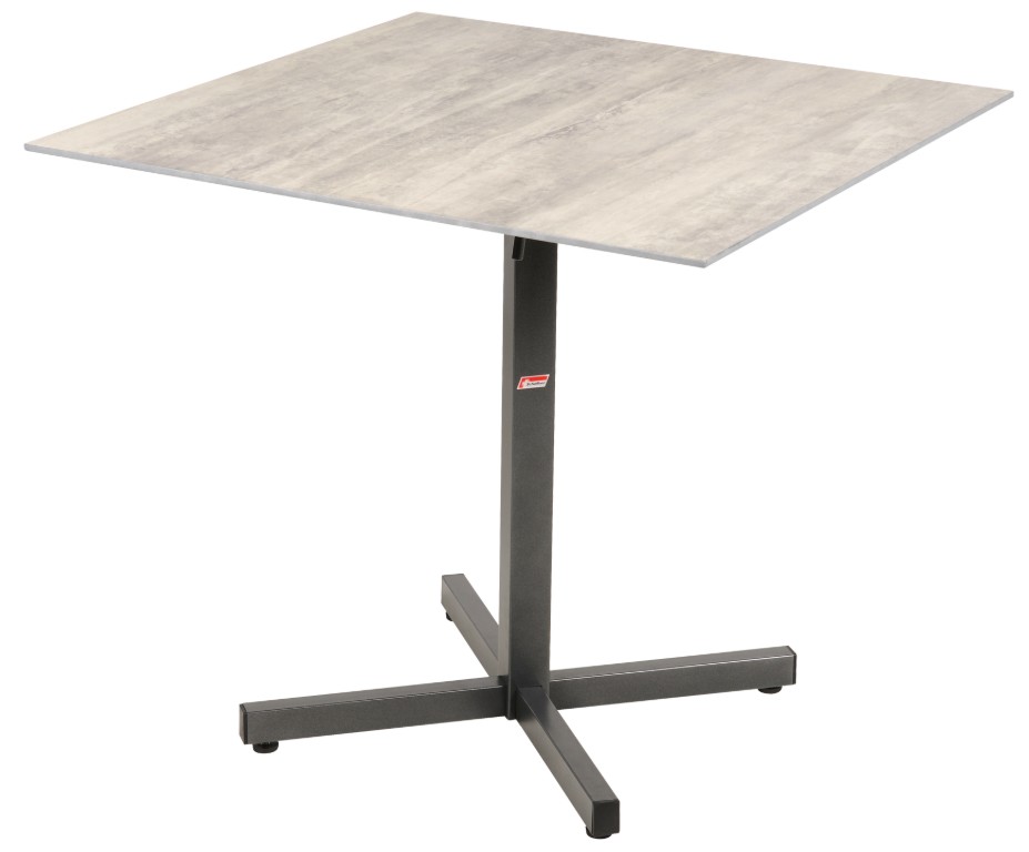 Schaffner Table de jardin BASEL, piètement en acier galvanisé, différents modèles disponibles