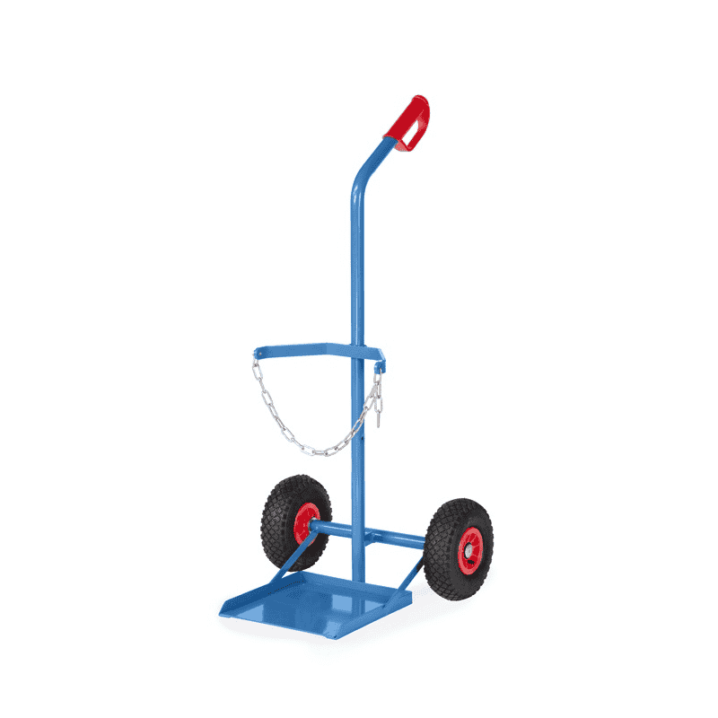Fetra Stahlflaschenkarre für 1 Propangasflasche 11 kg Ø 300 mm oder 33 kg Ø 318 mm
