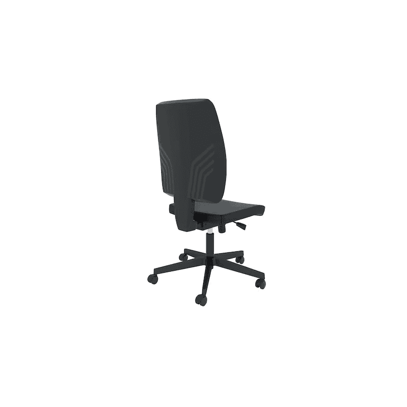 Bürodrehstuhl Melik Synchron, antibakterielle Beschichtung, schwarz
