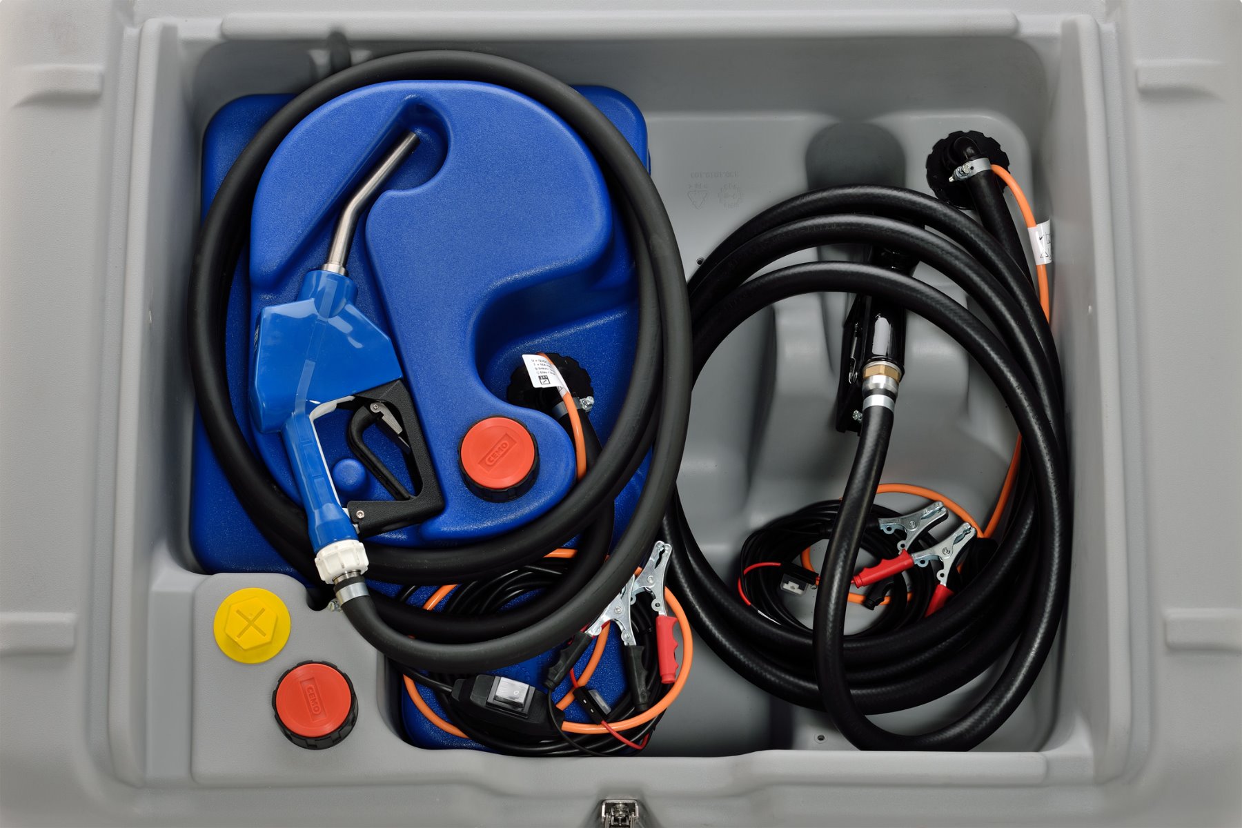 mobile Tankanlage mit 440 l Diesel und 50 l AdBlue