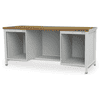 Bedrunka+Hirth Kastenwerkbank mit Rückwand, Leergehäuse, R 18-24, BxT 2000 x 750 mm
