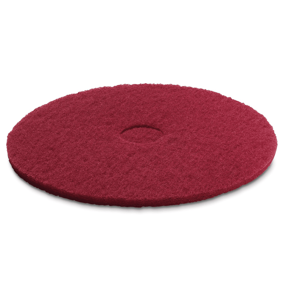 Kärcher Disque de nettoyage, moyennement doux, rouge, Ø 230 mm, 5 pièces, pour autolaveuse K-Mop 46 Bp