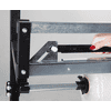 Support de découpe pour 2 rouleaux de matériau d'emballage horizontal