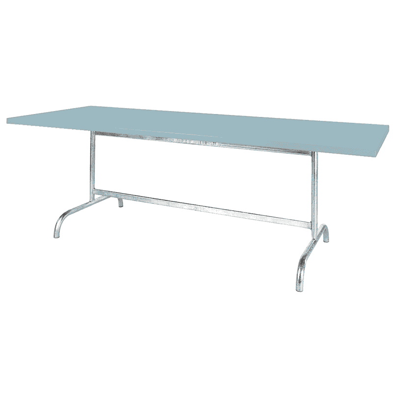 Schaffner Table métallique SÄNTIS, design rétro, en divers modèles