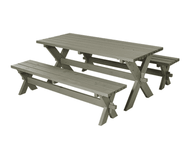 Nostalgie Plankengarnitur diverse Farben, 1770 x 1810 x 720 mm