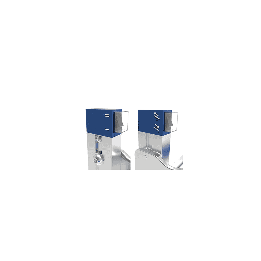 Treppensteiger mit Raupenantrieb und Bremse, Typ TS-105, elektrische Treppensackkarre, Tragkraft 105 kg