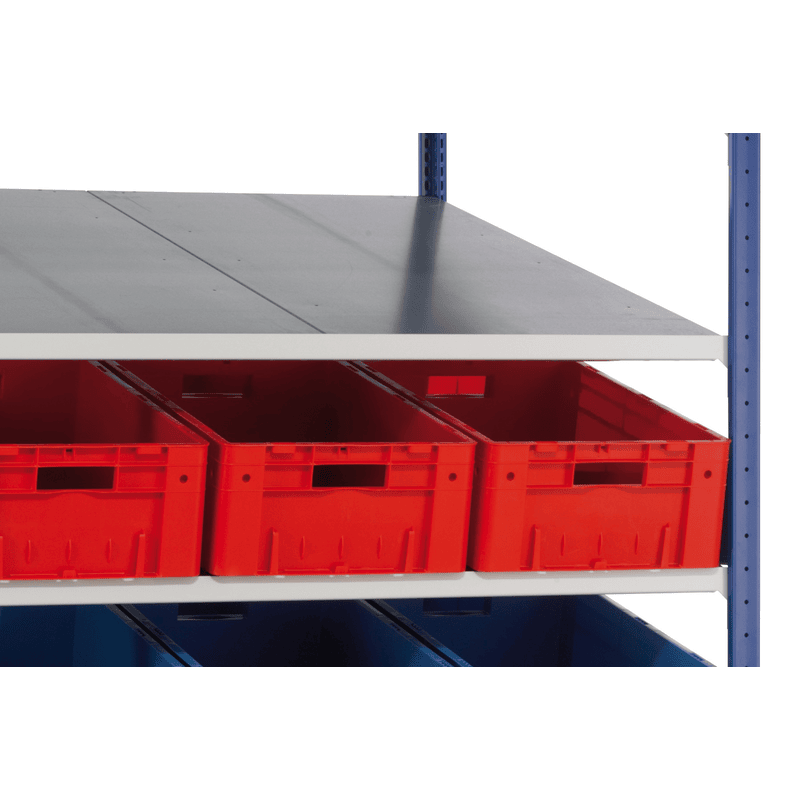 Schulte Zusatzebene Schrägbodenregal XL, Fachlast 150 kg