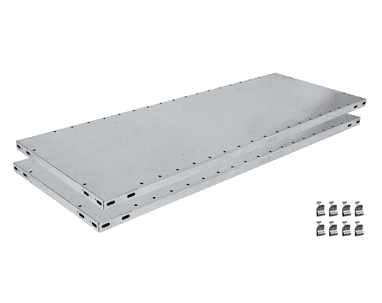 Tablette Schulte MULTIplus150 pour rayonnages à tablettes, galvanisée, en diverses tailles