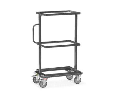 ESD-Beistellwagen mit und ohne Plattform, 821 x 455 x 1178 mm