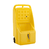 Mobiler Streugutwagen Go-Box 70 | 70 l Ladekapazität | einsetzbar für Winterdienst sowie auch auch als mobile Notfallbox für Bindemittel