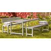 Planches-Table de jardin, quatre couleurs différentes, 1860 x 770 x 730 mm