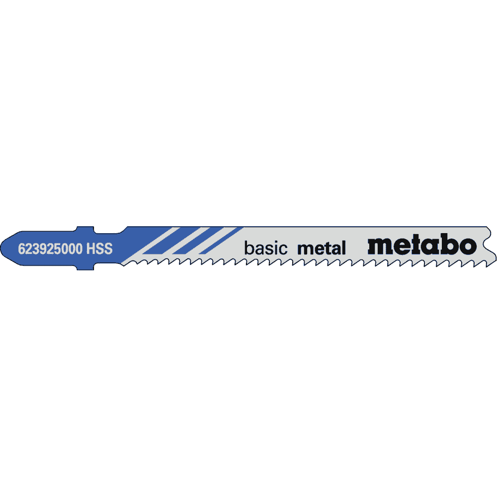Metabo Stichsägeblatt "Basic Metal" 66 mm / progressiv, 5 Stück