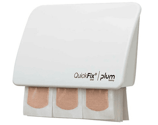 Distributeur de pansements Plum Quickfix Uno 5532, blanc, 45 pièces