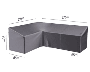 Platinum AeroCover Schutzhülle Lounge L-Form, links, LxLxBxH 2700 x 2100 x 850 x 650/900 mm