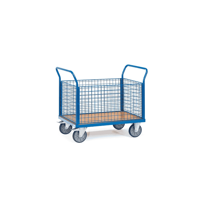 Fetra Vierwandwagen, Tragkraft bis 600 kg, mit 4 Wänden, vier verschiedene Grössen