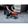 Metabo Akku-Schlagbohrschrauber-Set SB 18, mit 2x Li-Power Akkus (18 V / 2.0 Ah), Ladegerät SC 36 und mobiler Werkstatt