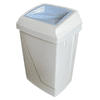 Couvercle en plastique, accessoire pour corbeille en plastique sans couvercle 50 l, en diverses couleurs