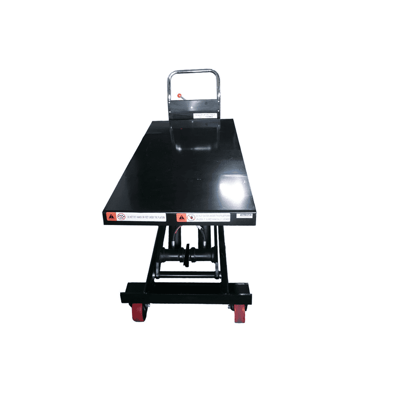 Table élévatrice mobile, charge max. 1500 kg, hauteur table 1000 mm, plate-forme 1200 x 610 mm