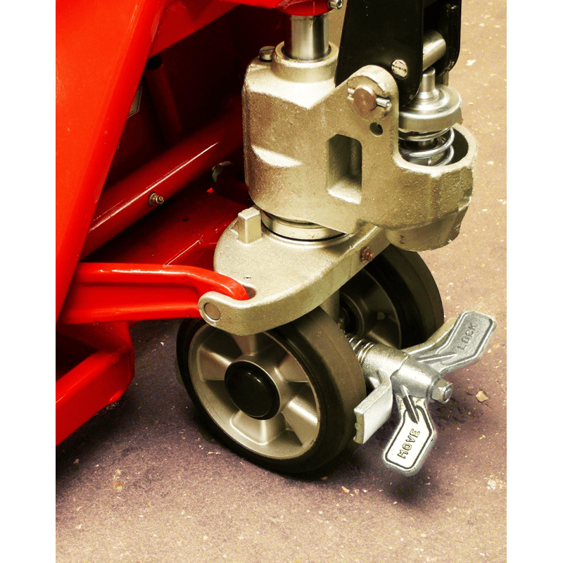 RAVAS Feststellbremse / Fussbremse – Zubehör zu Handhubwagen 3200 und 5200 mit integrierter Waage