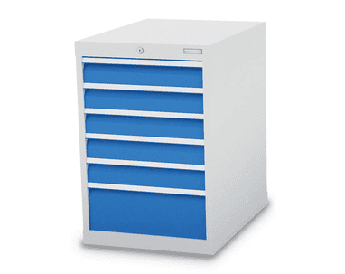 Bedrunka+Hirth Armoire à tiroirs, profondeur 736 mm, R 18-24, nombre de tiroirs 6