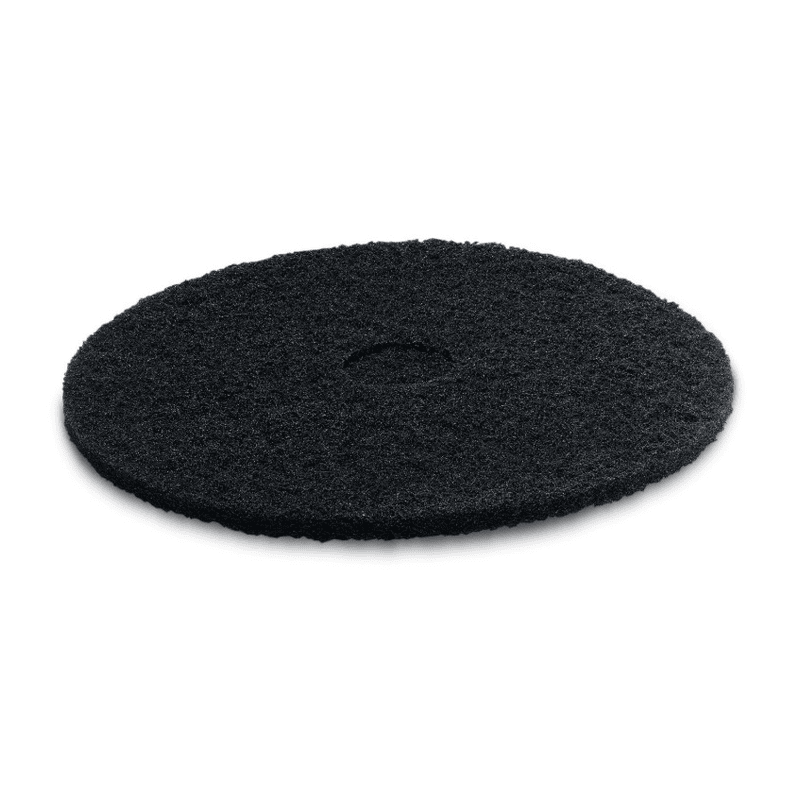 Kärcher Reinigungspad Schwarz, hart, Ø 356 mm, 5 Stück, Scheibenpad für intensive Grundreinigung