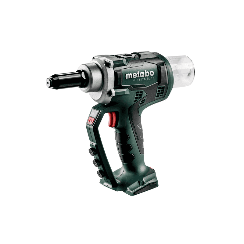 Metabo Akku-Blindnietpistole NP 18 LTX BL 5.0, 18 V in drei Ausführungen
