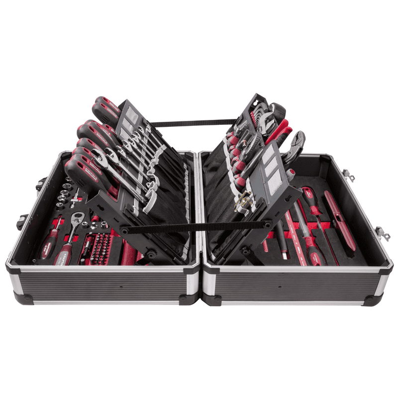 KRAFTWERK PRO LINE Werkzeugkoffer P500, für Service, 3/8", 154-teilig, inkl. Werkzeug