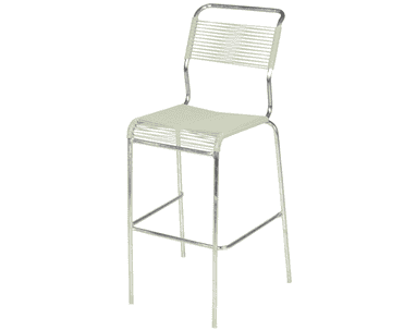 Schaffner Fauteuil bar spaghetti SÄNTIS sans accoudoirs, en 3 couleurs