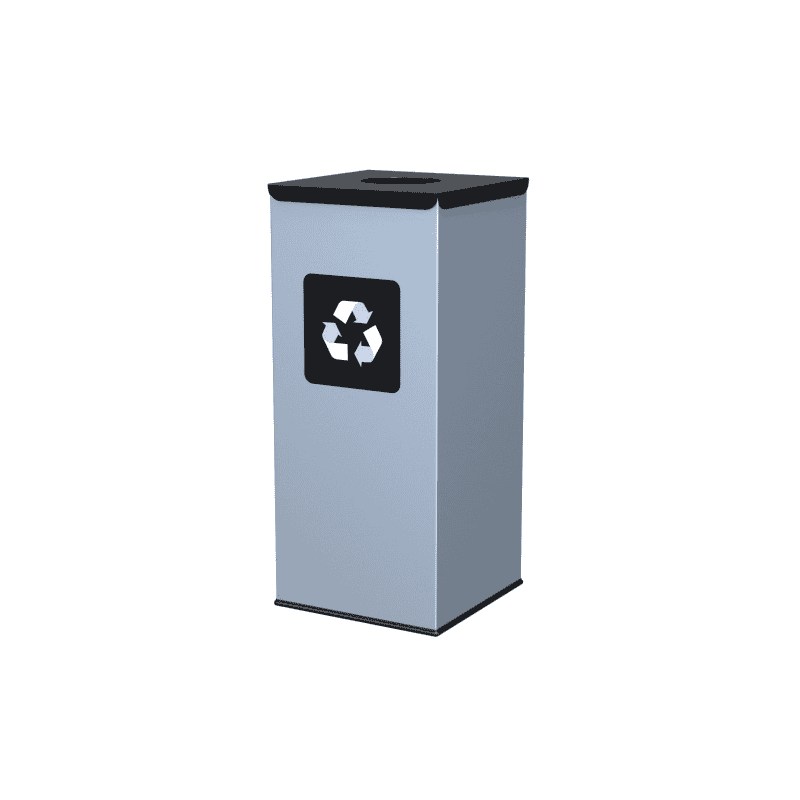 Poubelle pour le tri des déchets, en divers coloris