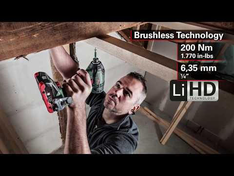 Metabo Akku-Schlagschrauber SSD 18 LTX 200 BL, 18 V in drei Ausführungen