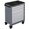 KRAFTWERK Werkstattwagen BT700 5 Schubladen Swiss Line, inkl. Werkzeug, 121-teilig, BxTxH 719 x 474 x 1000 mm