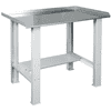 KRAFTWERK Schweisstisch, Arbeitsplatte verzinkt, TxH 700 x 840 mm,  in 3 Grössen
