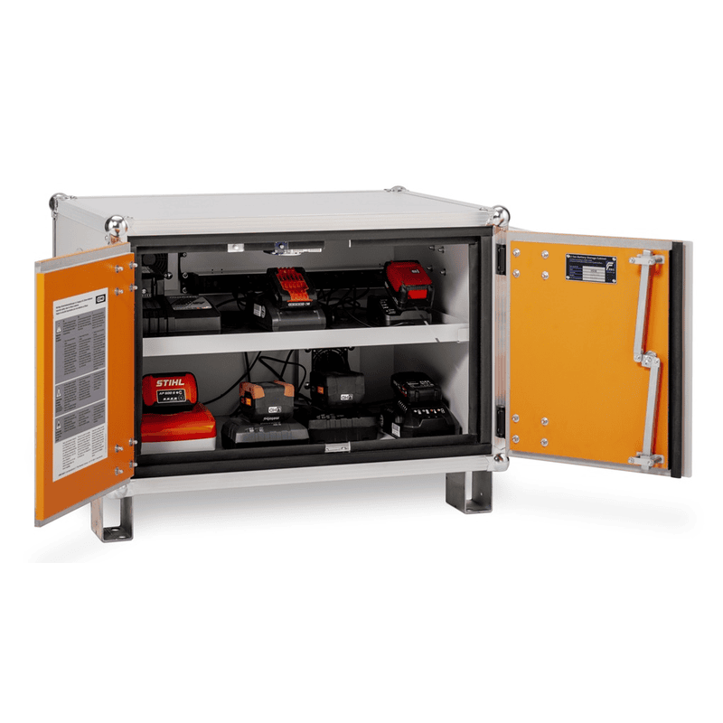 Cemo Armoire de stockage et de recharge de batteries 8/5 LockEX 2.0, pour le stockage et la recharge batteries au lithium