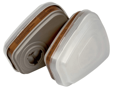 3M Ersatzfilter 6002 CR Weiss 1 teilig