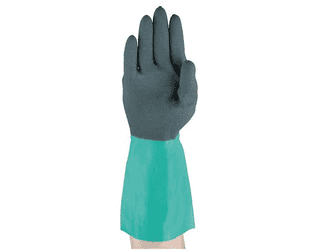 Gants de protection contre les produits chimiques Ansell AlphaTec® 58-535W, nitrile, EN374 JKL, 6 paires