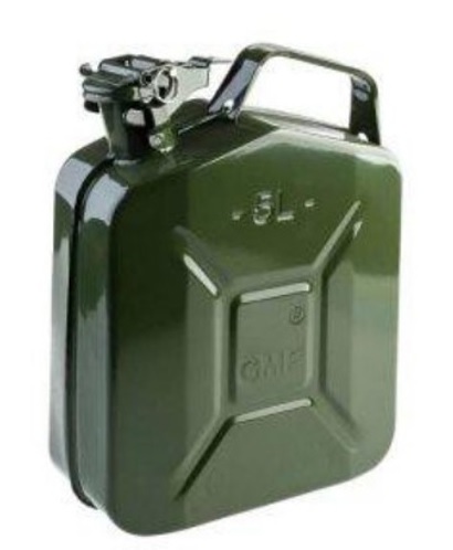 Metallkanister für Öl, Diesel oder Benzin, 20 l