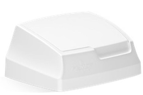 Couvercle en plastique avec clapet pour poubelle AtlaXflip 25 litres, disponible en plusieurs couleurs