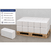 Essuie-mains pliés, pliage en V, 2 couches, palette de 16 cartons