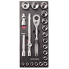 KRAFTWERK PRO-LINE EVA3 Coffret de douilles 1/2", 22 pièces