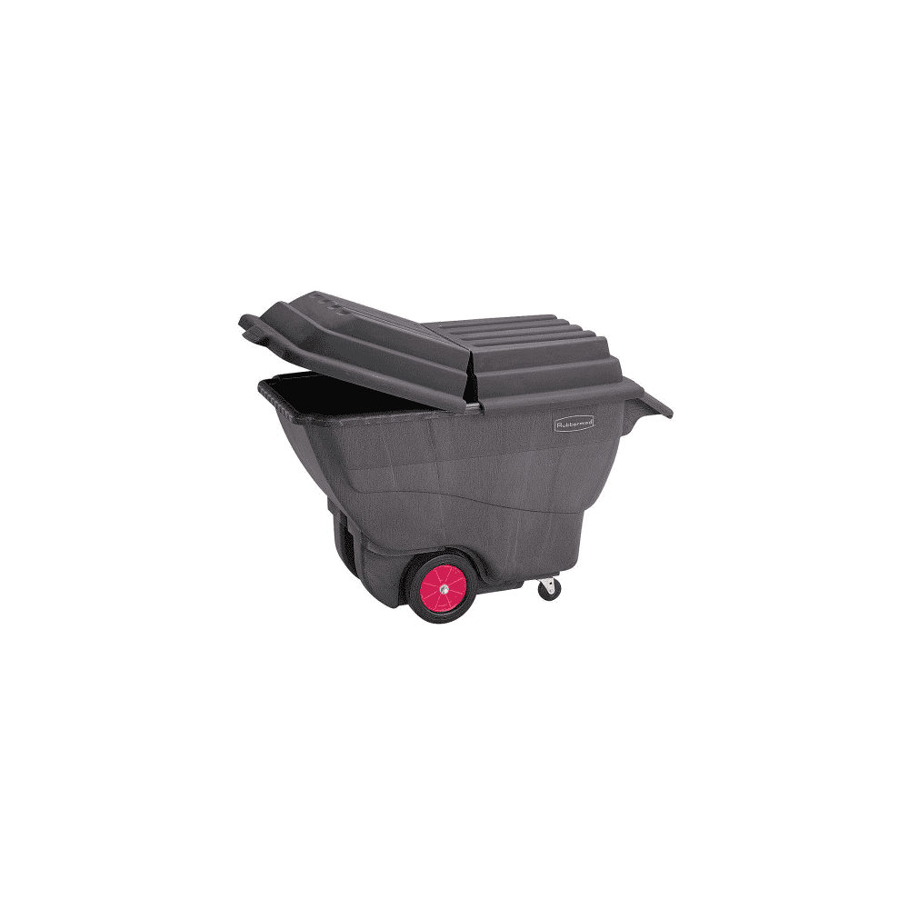 Couvercle pour chariot de transport de marchandises en vrac, noir