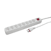 Steffen Multiprise POWER EASY, IP20, câble de 1.5 m, avec interrupteur, différentes versions