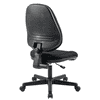 Chaise de bureau Arws PC10, mécanisme de contact permanent, sans accoudoirs, noir
