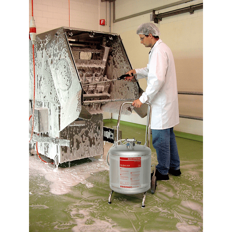 Birchmeier Druckspeicher-Schaumgerät Indu-Matic, für Säuren, in zwei Füllmengen