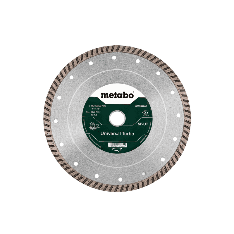 Metabo Diamanttrennscheibe "SP-UT" Universal Turbo, 230 x 22,23 mm