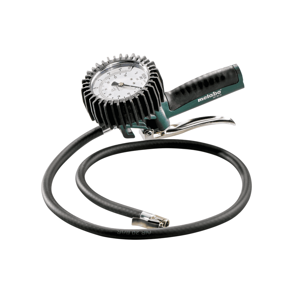 Metabo Appareil de mesure de gonflage de pneus à air comprimé RF 80 G, étalonné