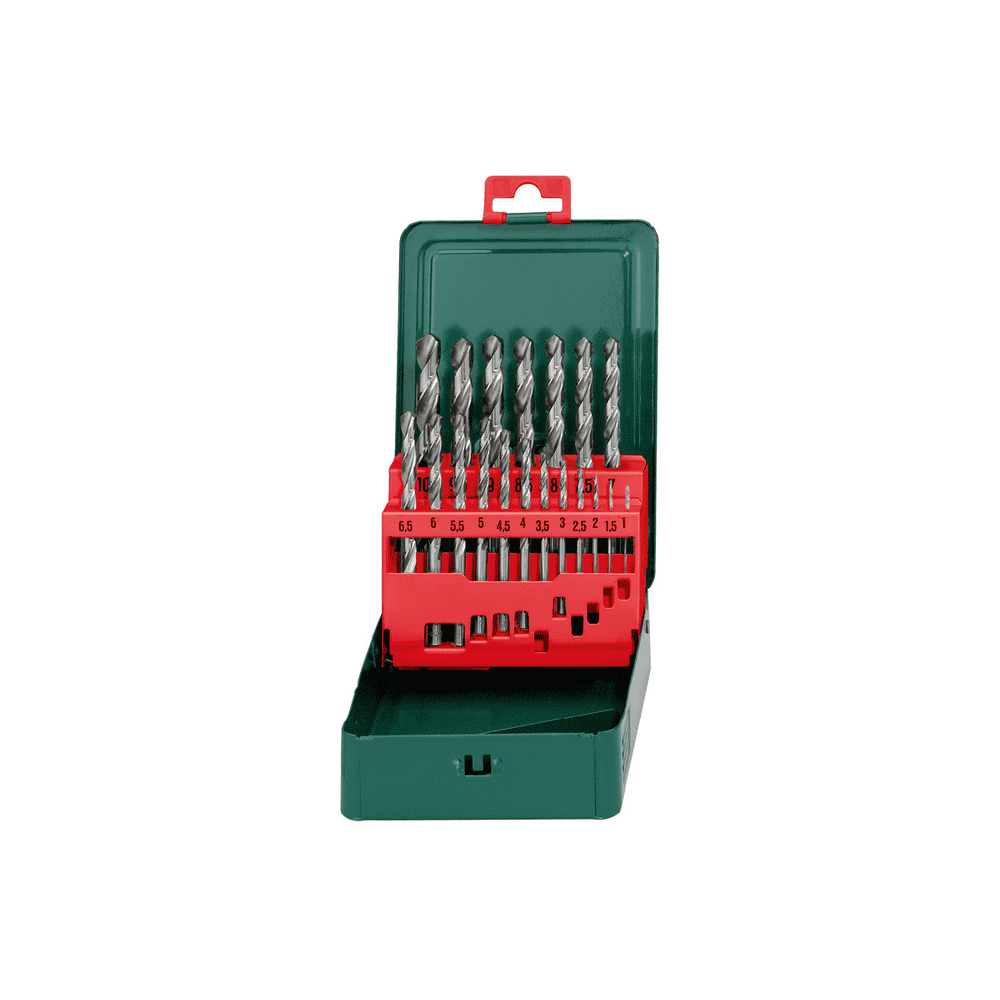 Metabo HSS-Metallbohrer-Kassette "SP", HSS-G, 19-teilig